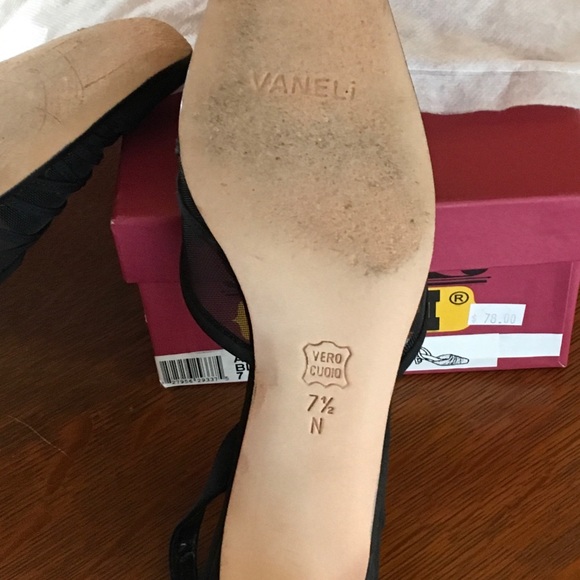Vaneli Black Women’s 7 1/2 N - Picture 8 of 10